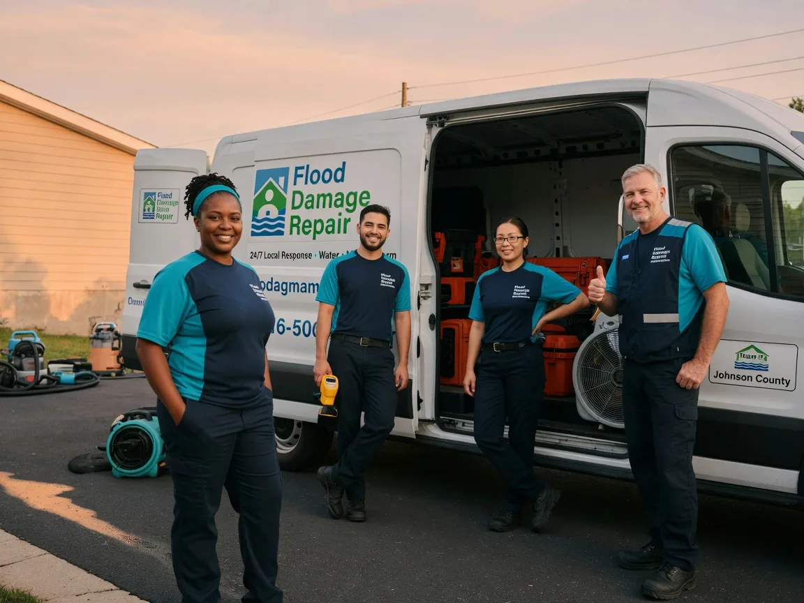 Water Damage Restoration company in New Burnside, IL